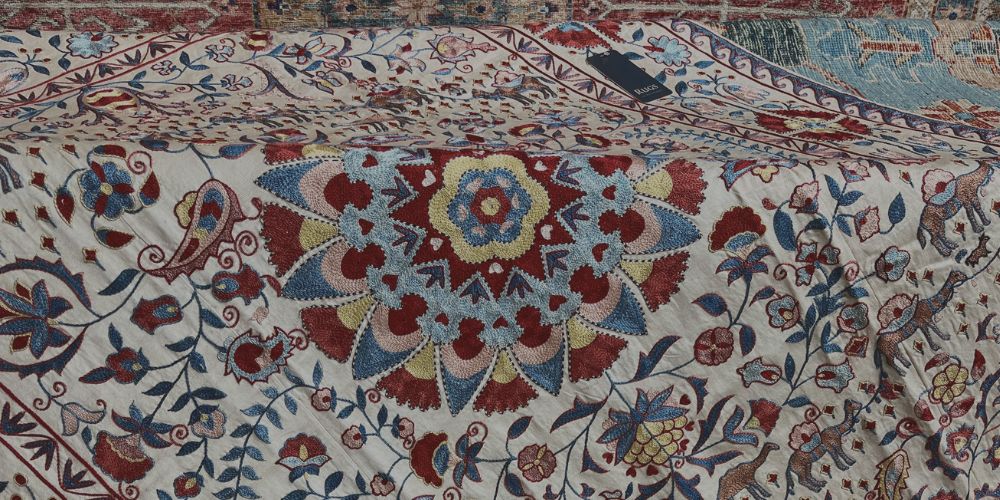 Suzani Textiles: Hand Embroidered Silk Pieces for the Home