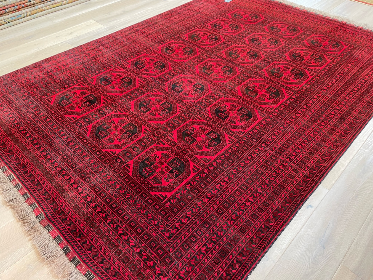 Old Afghan Nahzat Rug