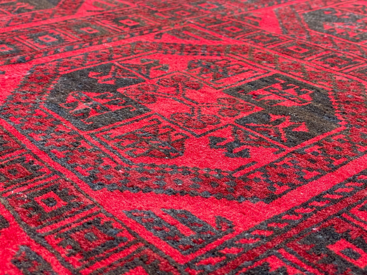 Old Afghan Nahzat Rug