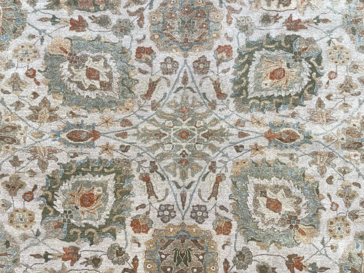 Large Fine Bhadohi Rug