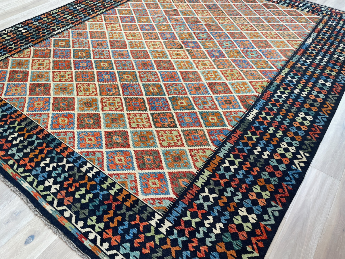 Large Khyber Kilim Rug