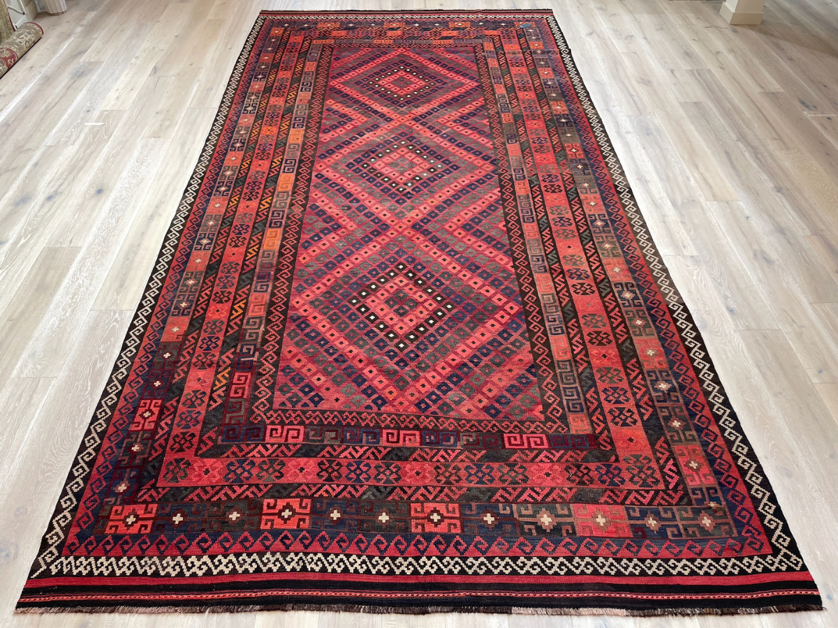Large Vintage Kilim Rug