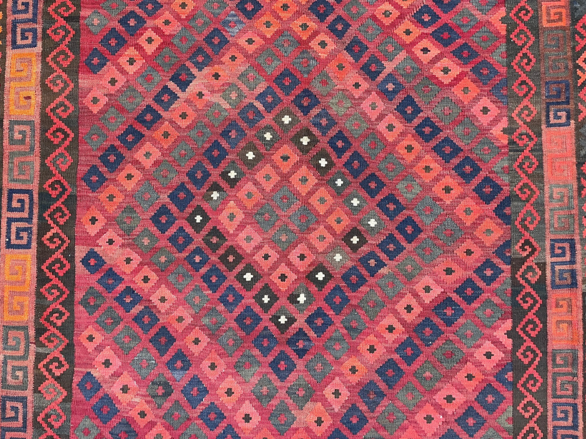 Large Vintage Kilim Rug