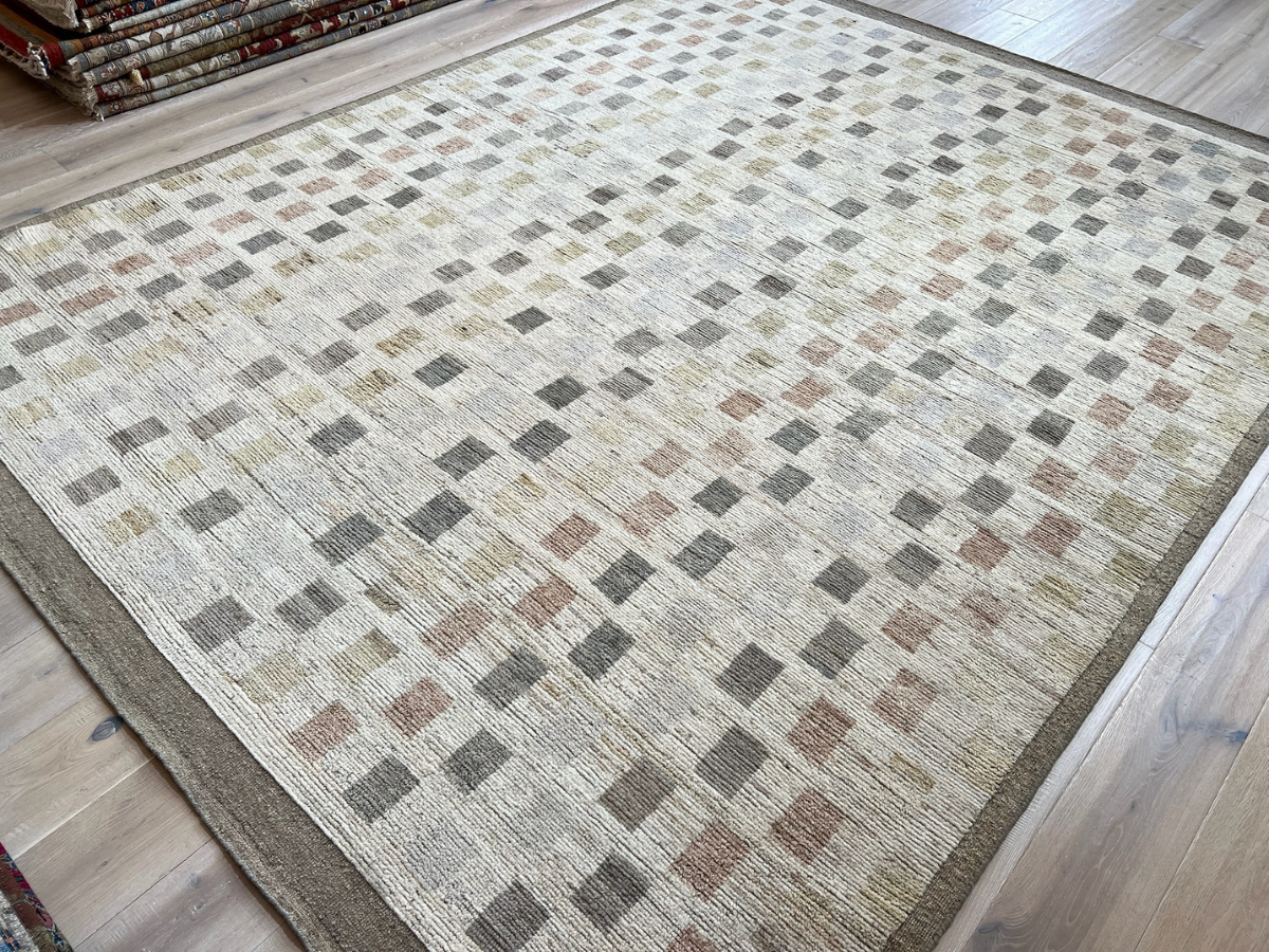 Large Chokla Linen Rug