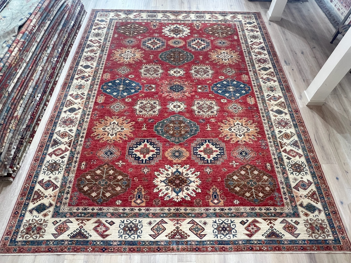 Large Ghazni Kazak Rug