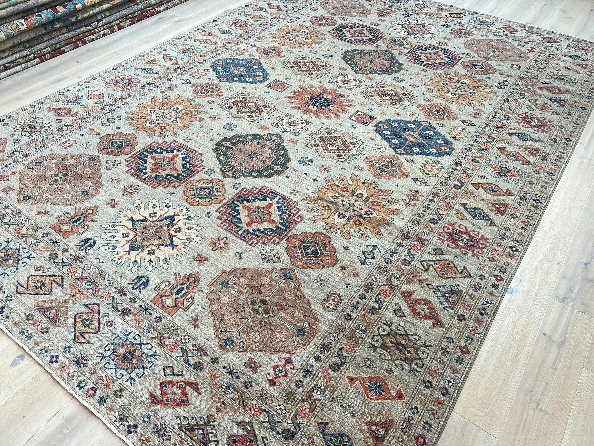 Large Ghazni Kazak Rug