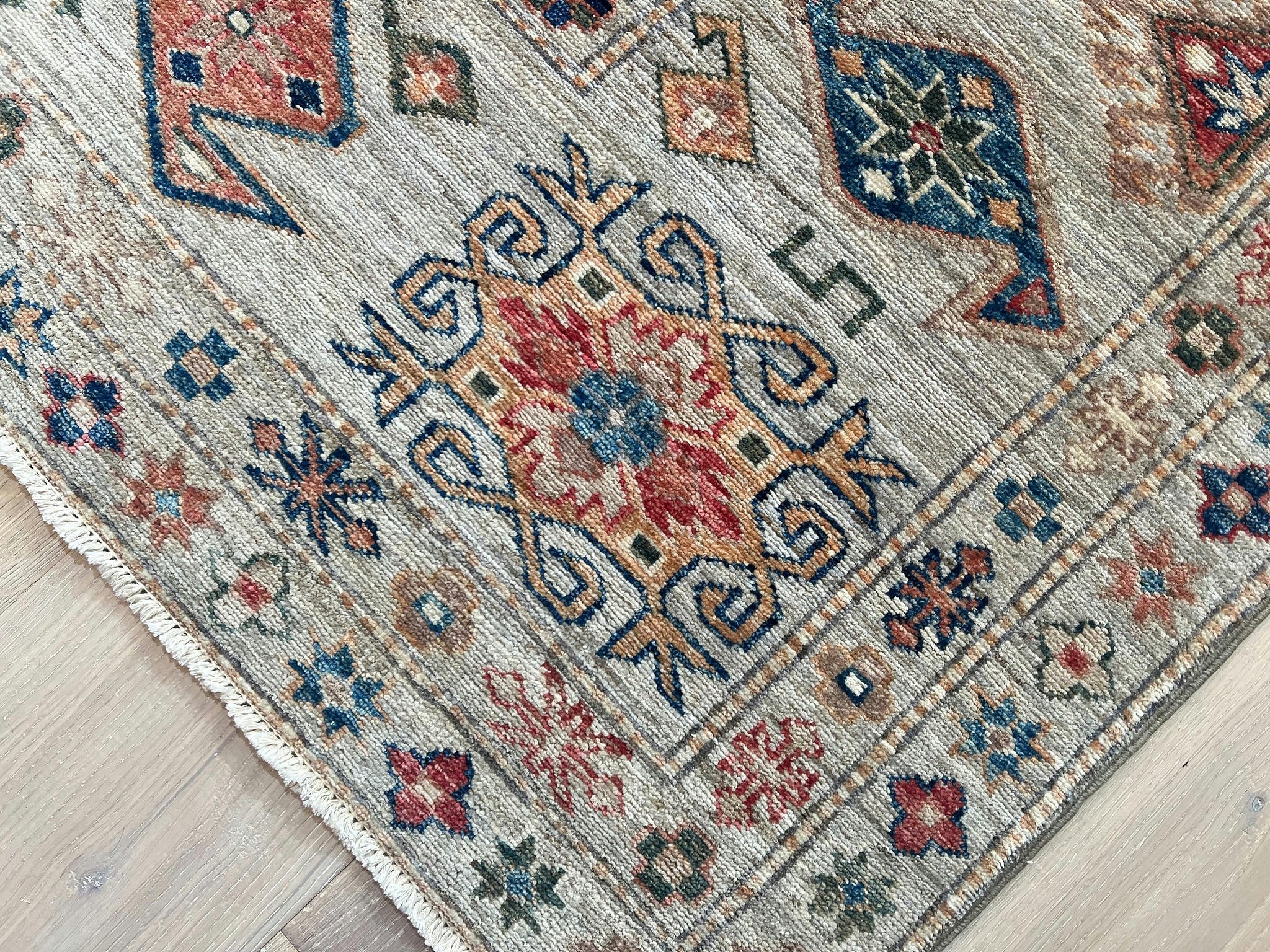 Large Ghazni Kazak Rug