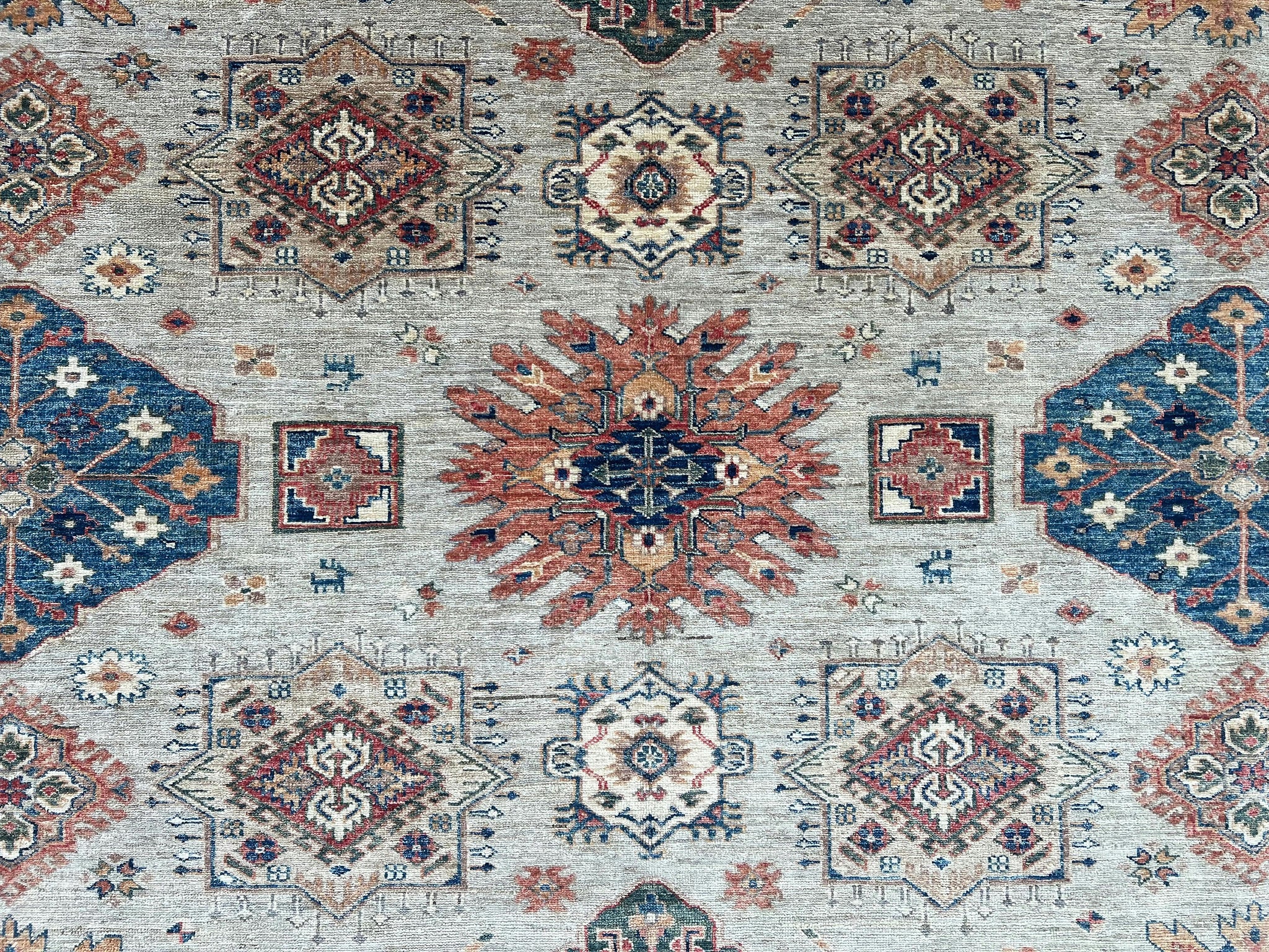 Large Ghazni Kazak Rug