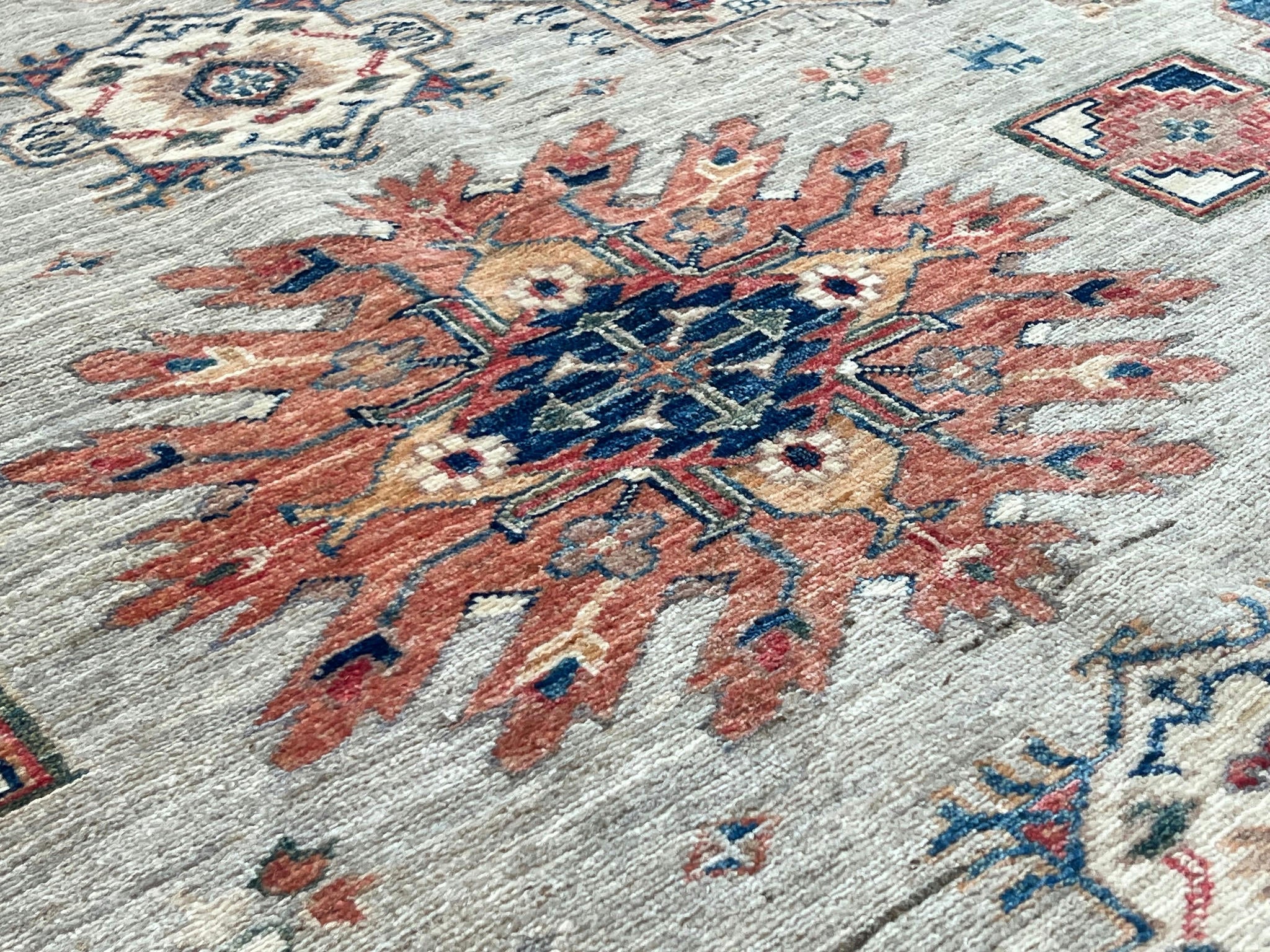 Large Ghazni Kazak Rug