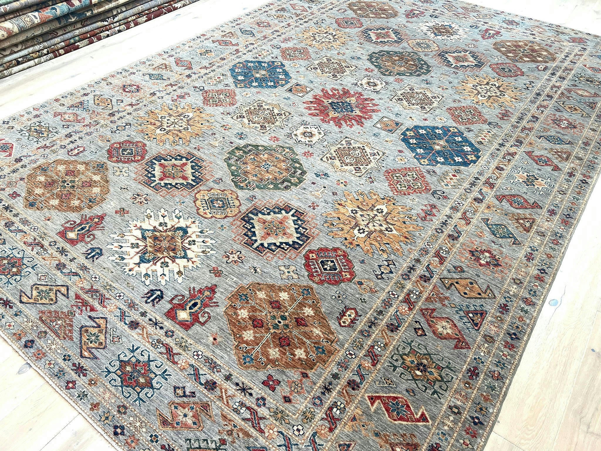Large Ghazni Kazak Rug