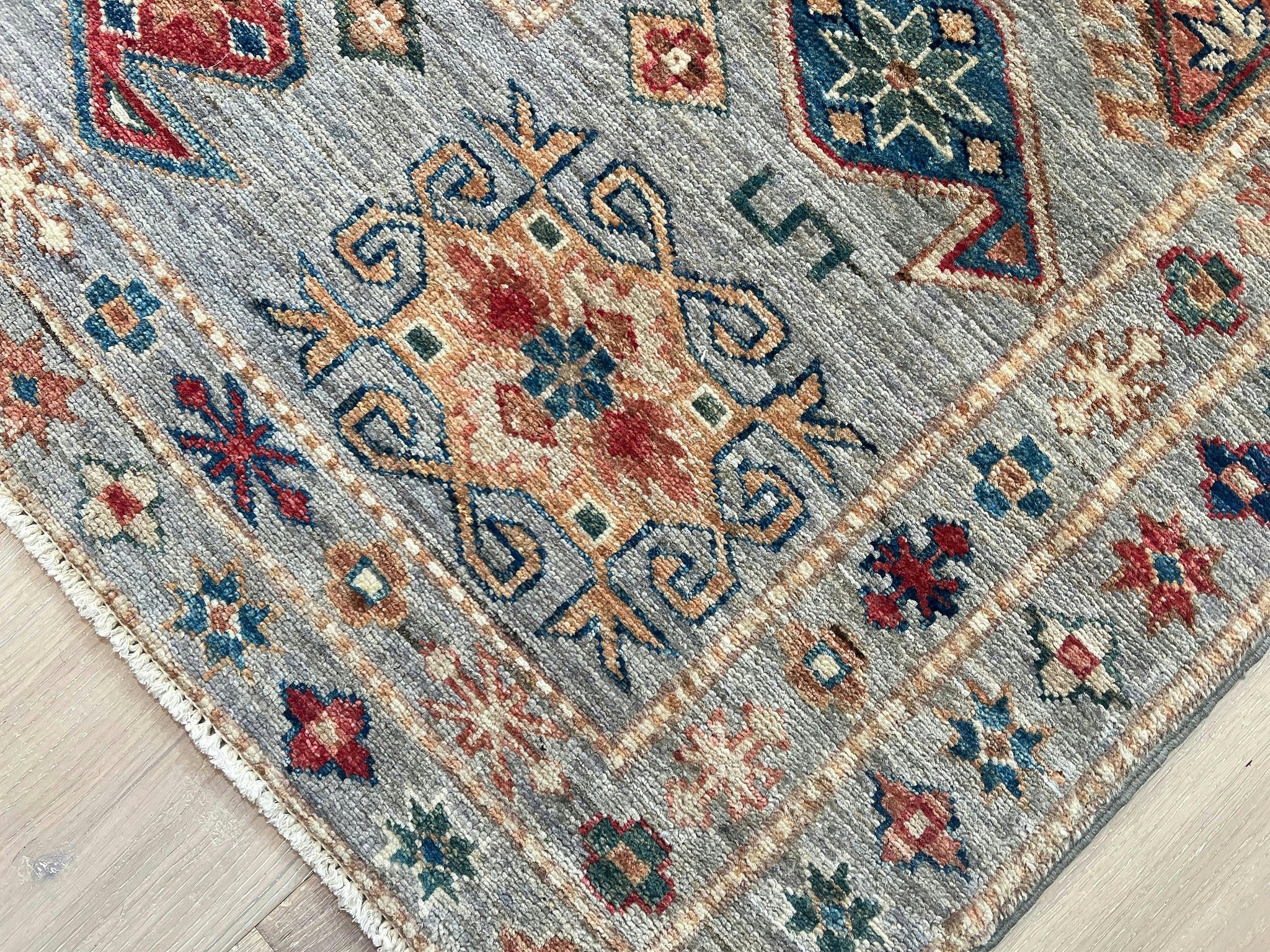 Large Ghazni Kazak Rug