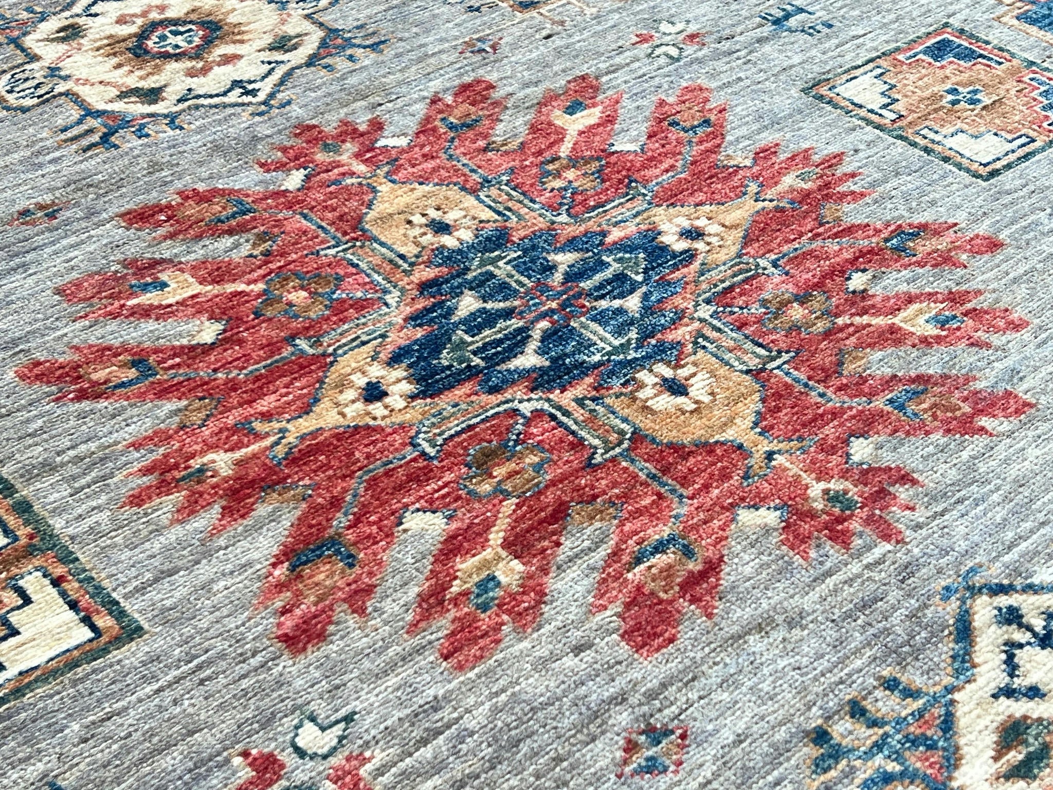 Large Ghazni Kazak Rug