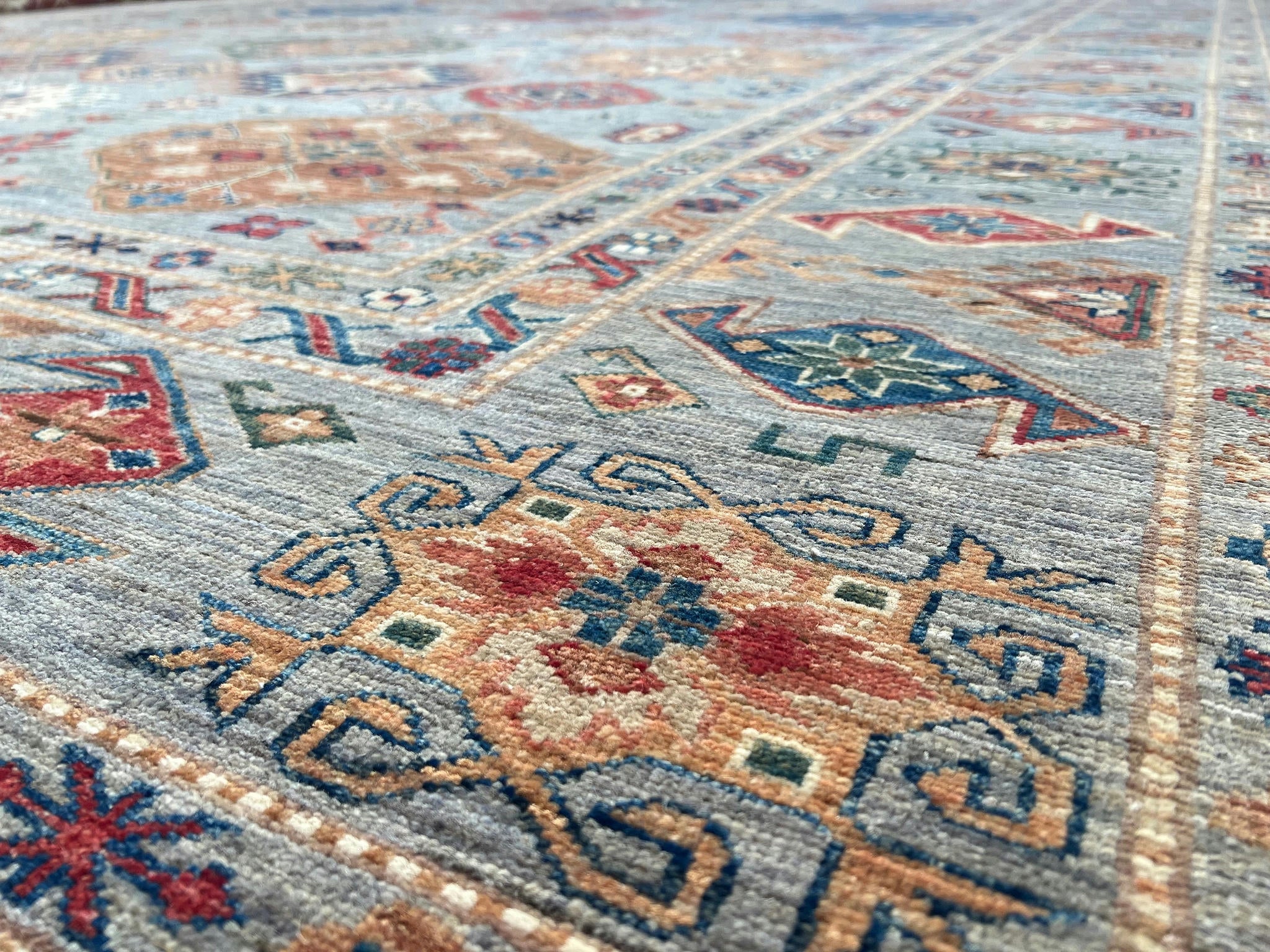 Large Ghazni Kazak Rug