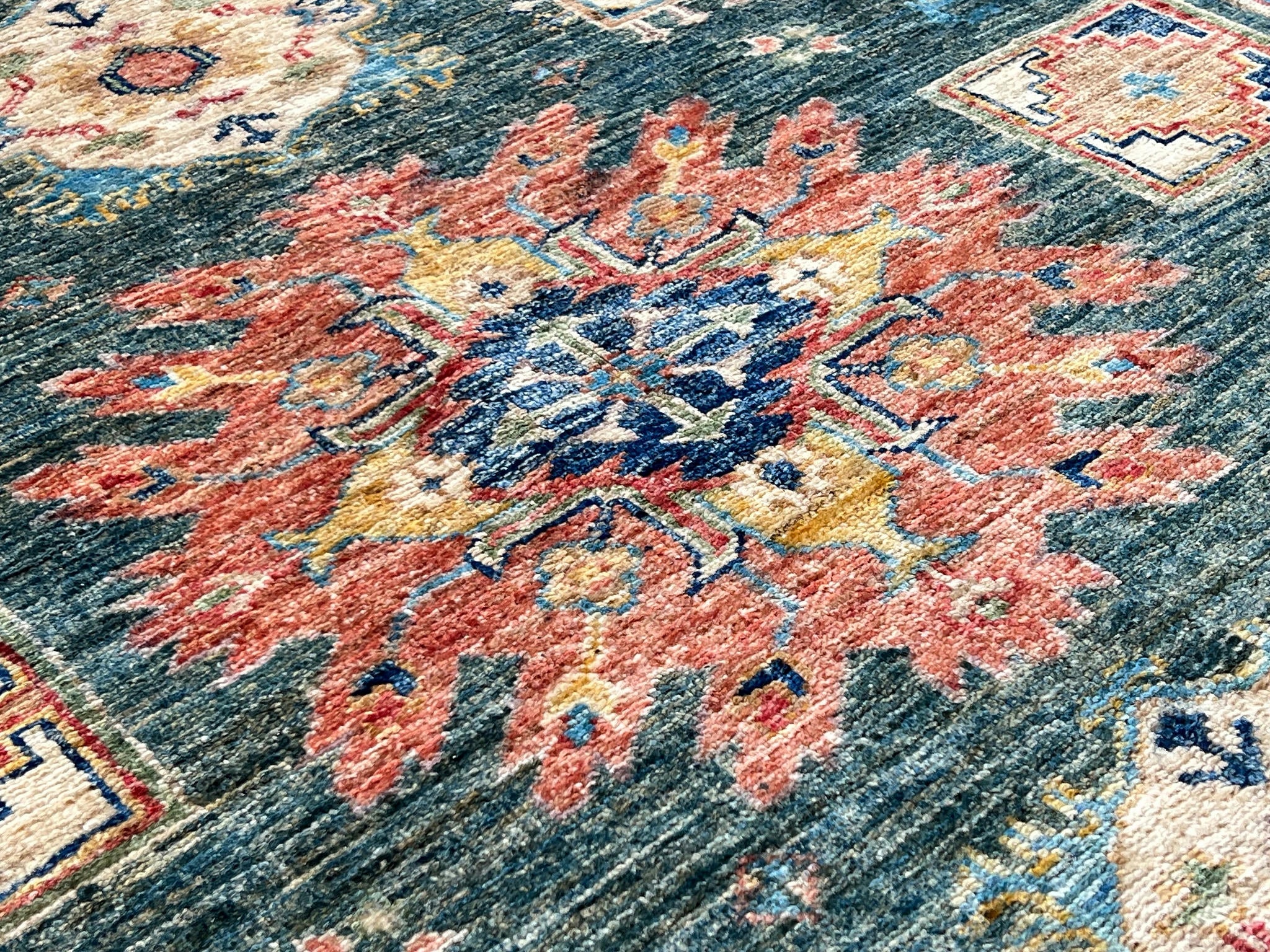Large Ghazni Kazak Rug