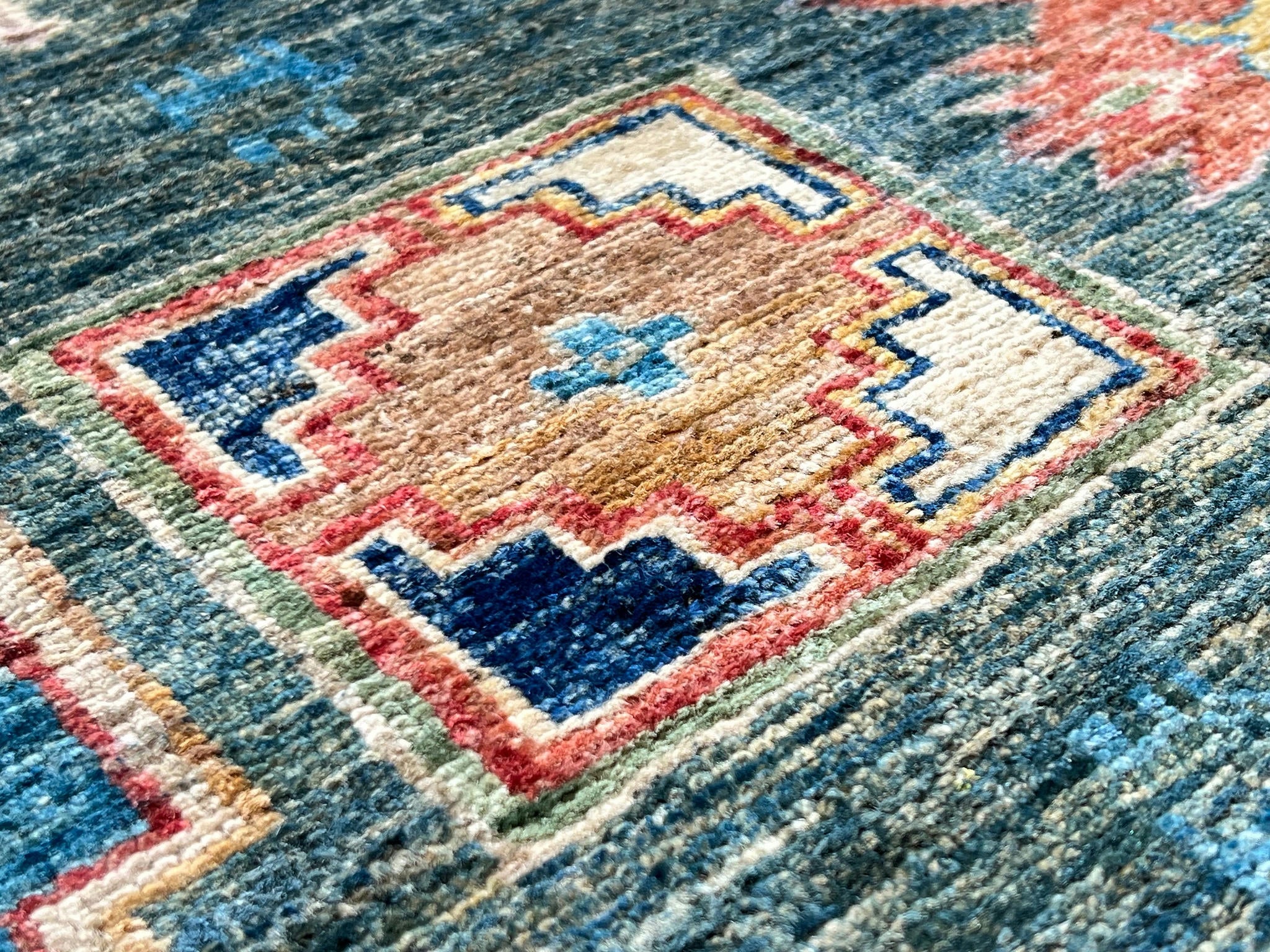 Large Ghazni Kazak Rug