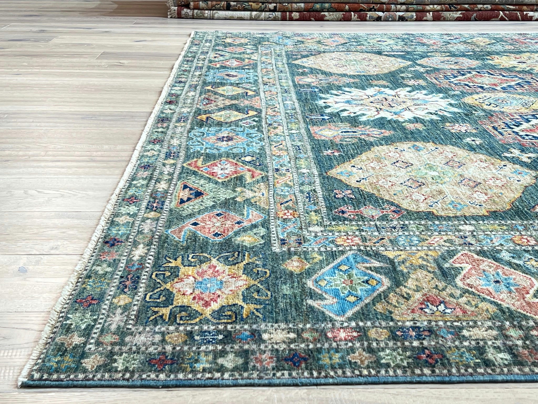 Large Ghazni Kazak Rug