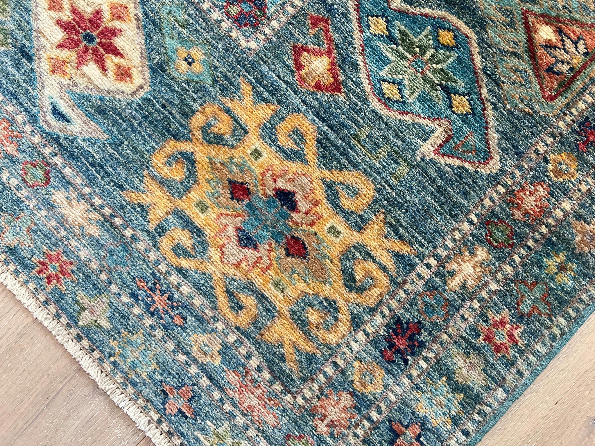 Large Ghazni Kazak Rug