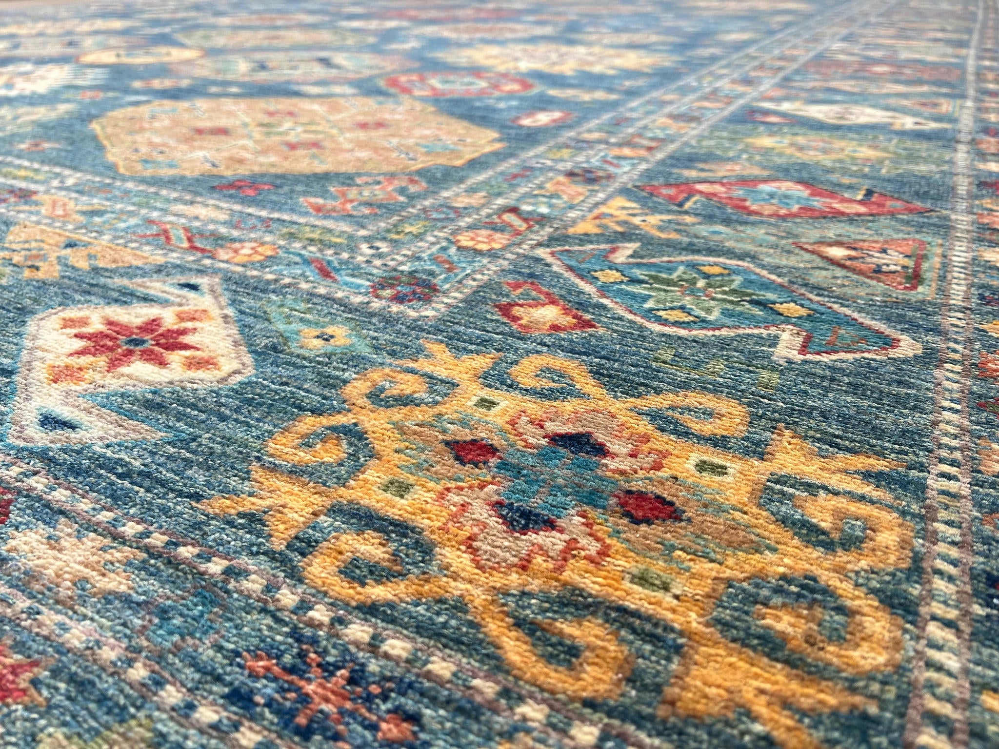 Large Ghazni Kazak Rug