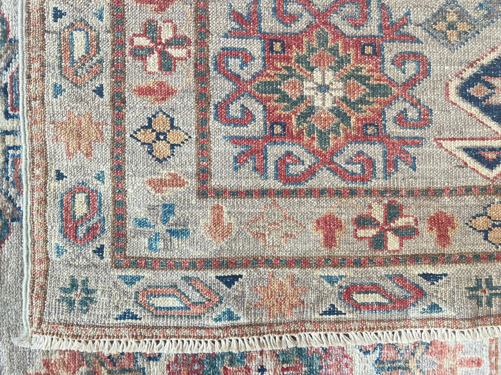 Large Ghazni Kazak Rug