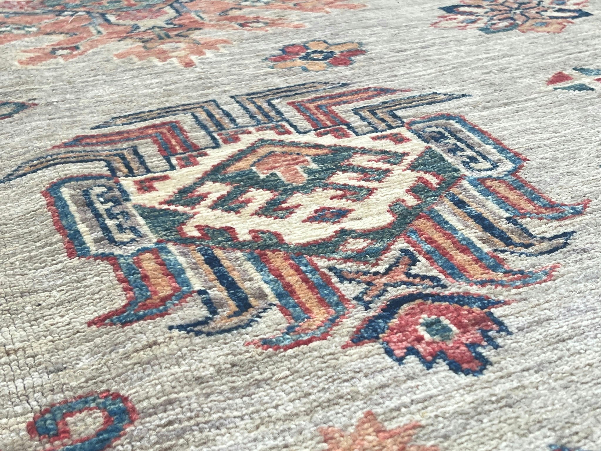 Large Ghazni Kazak Rug