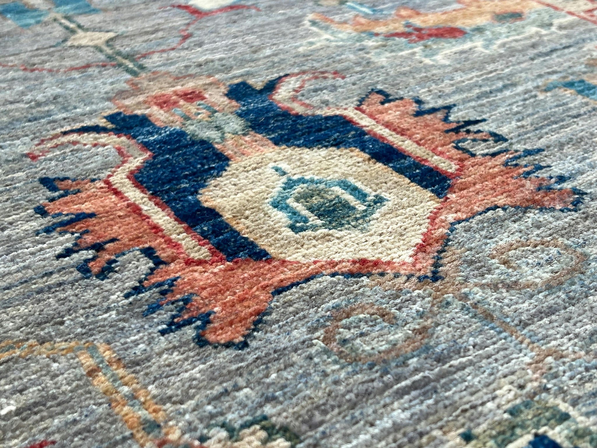 Large Ghazni Kazak Rug