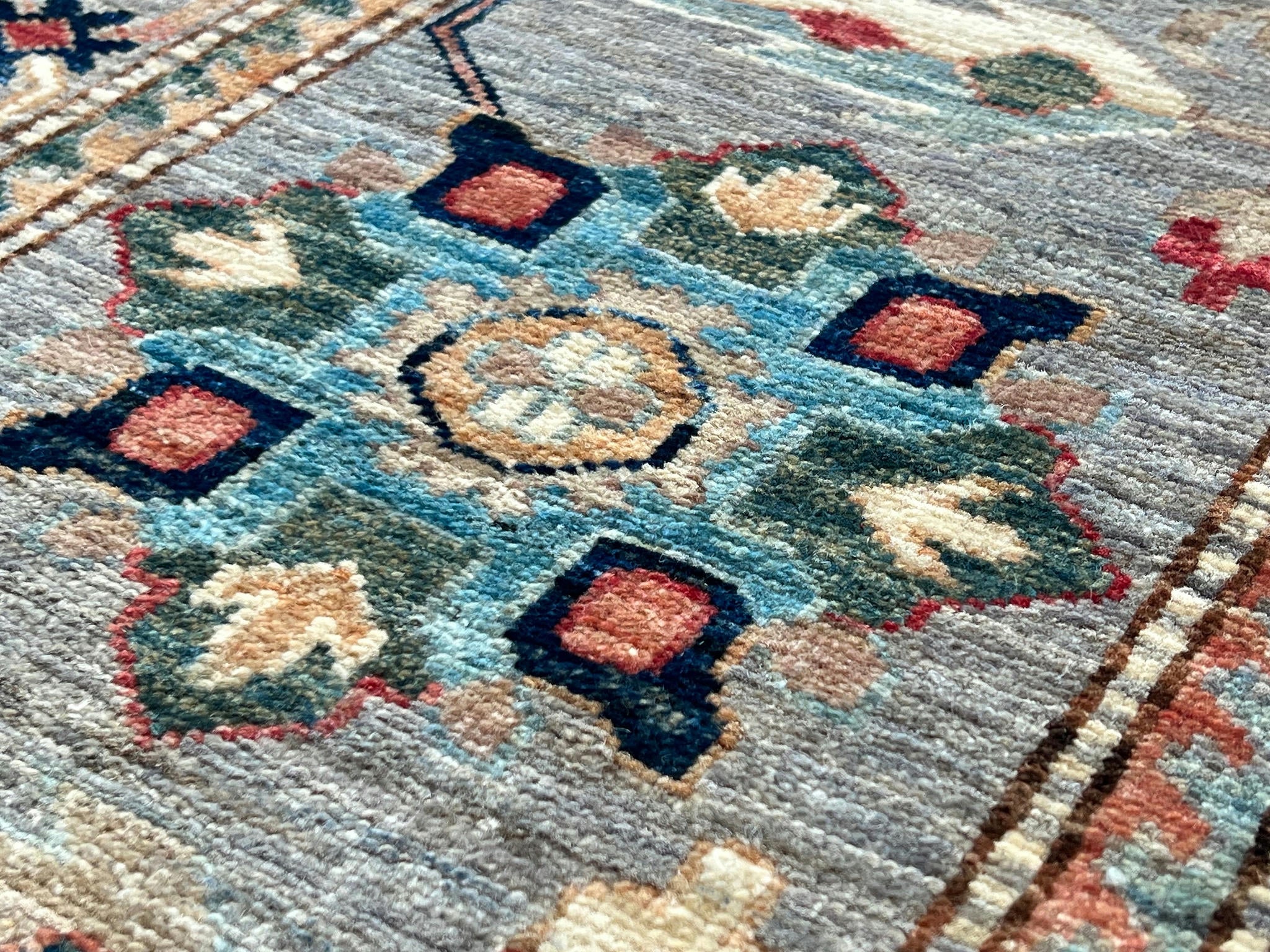 Large Ghazni Kazak Rug