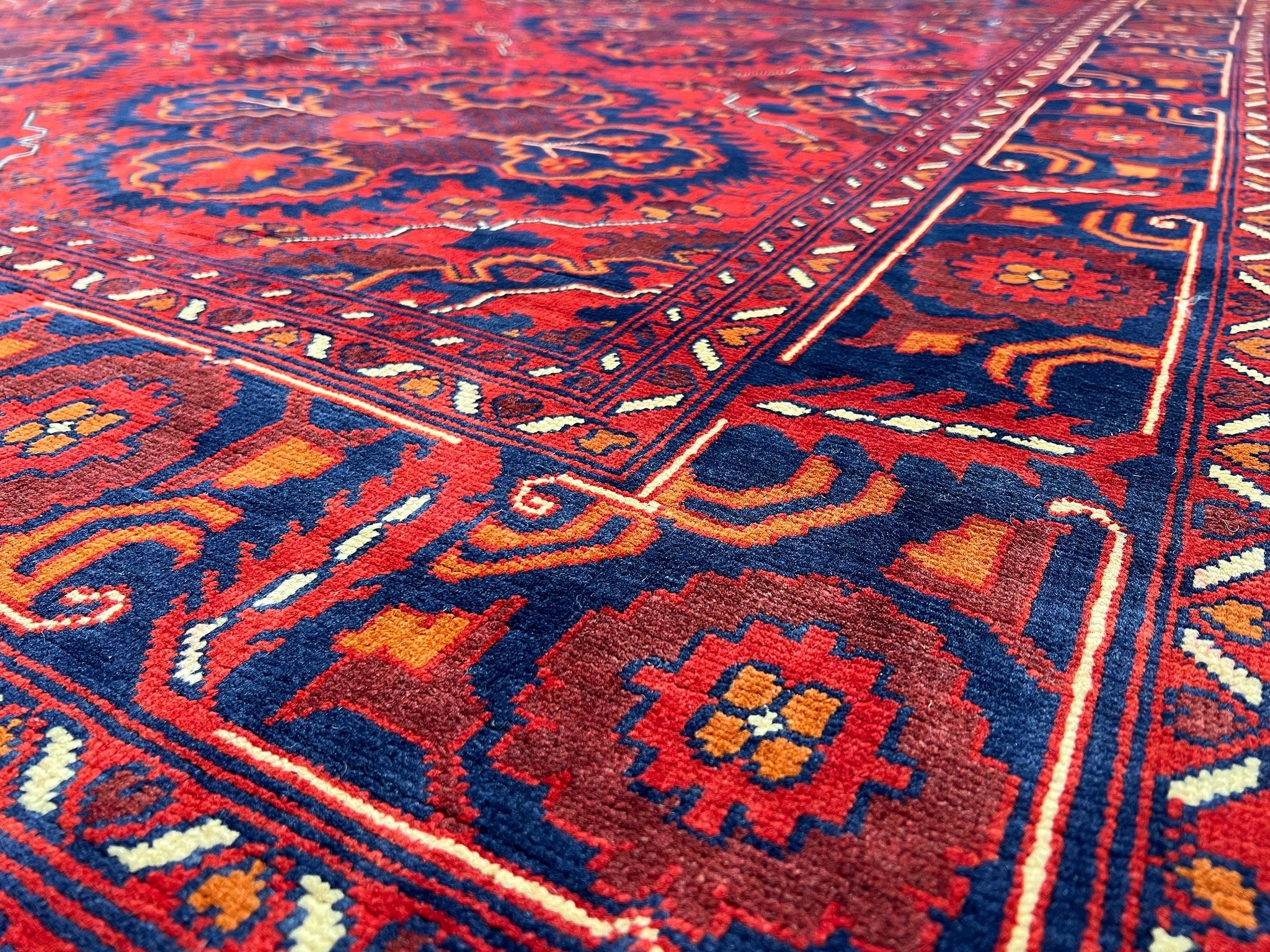 Fine Afghan Khamyab Rug