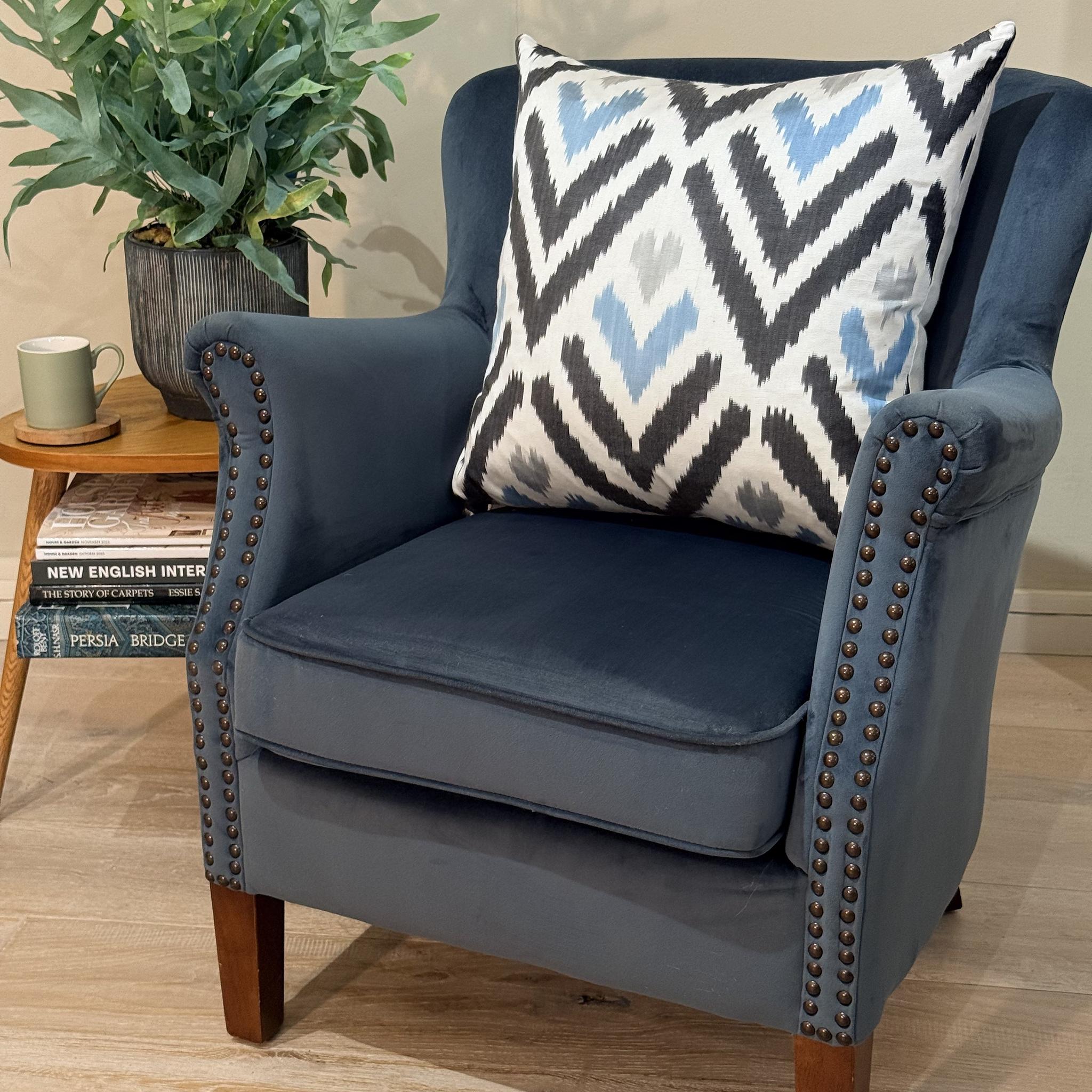 Silk Ikat Cushion