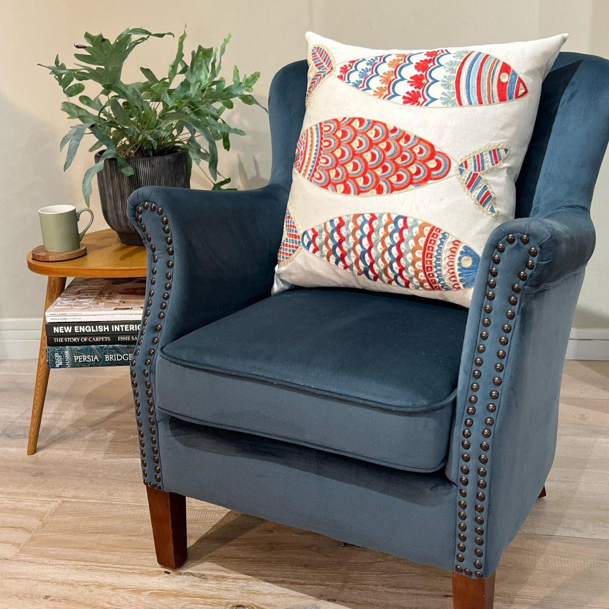 Fine Suzani Silk Cushion