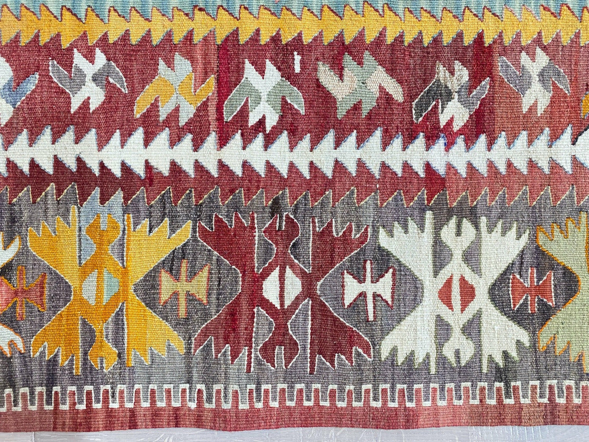 Vintage Yarn Kilim Rug