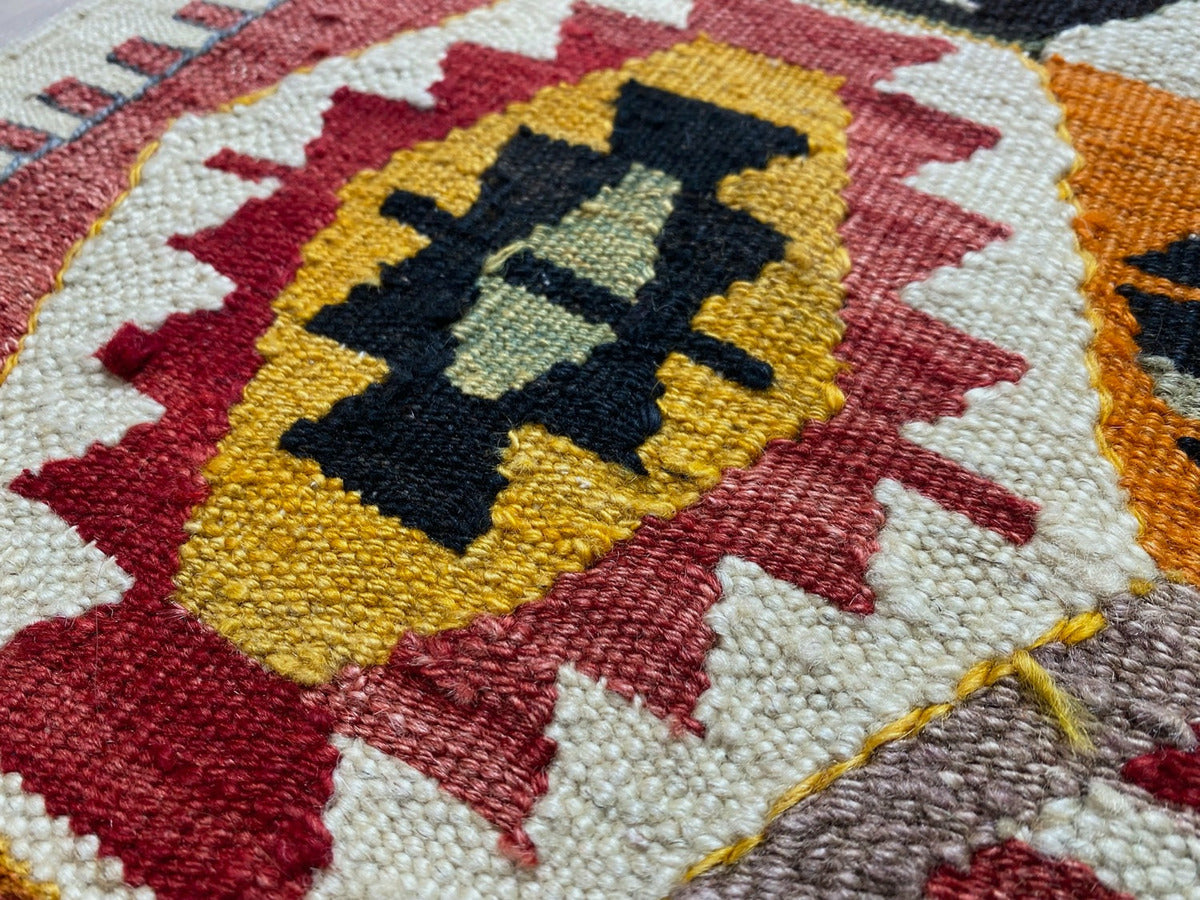 Vintage Yarn Kilim Rug