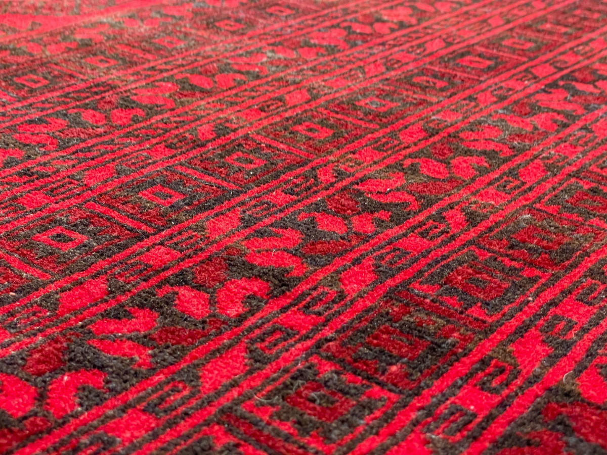 Old Afghan Nahzat Rug