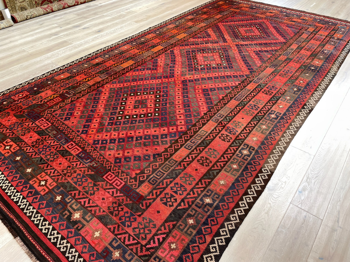Large Vintage Kilim Rug