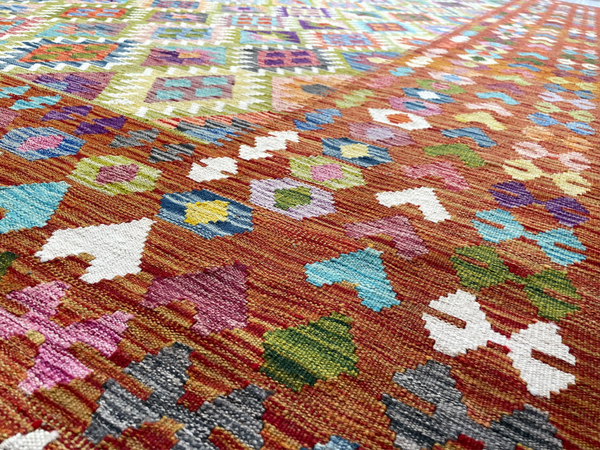 Large Kundoz Kilim Carpet