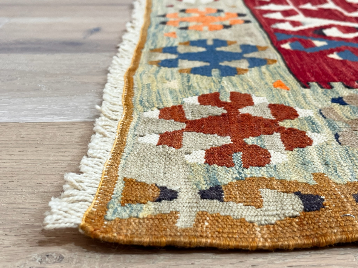 Vintage Yarn Kilim Rug