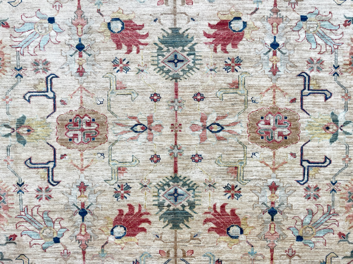 Large Ghazni Kazak Rug