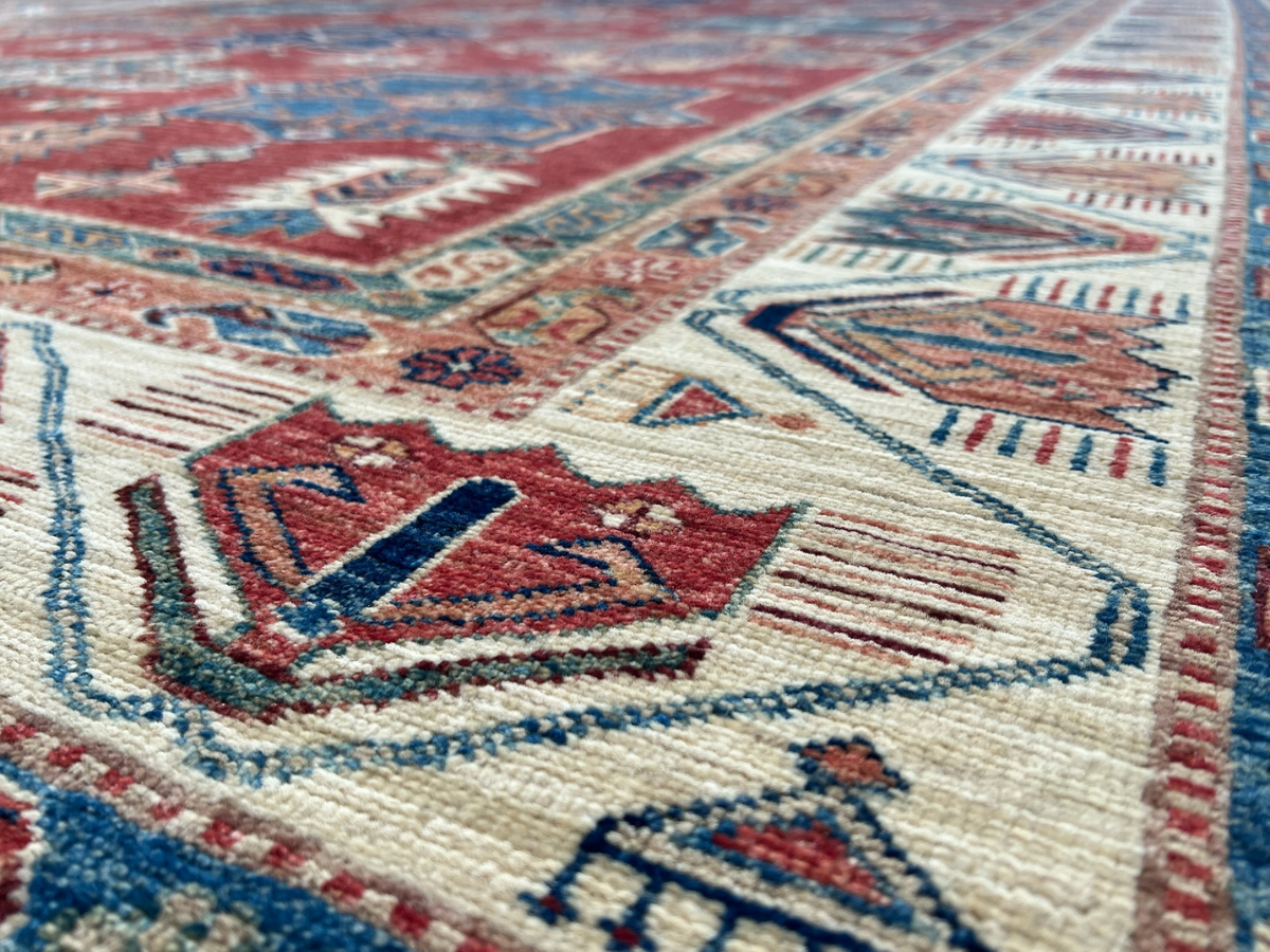 Large Ghazni Kazak Rug
