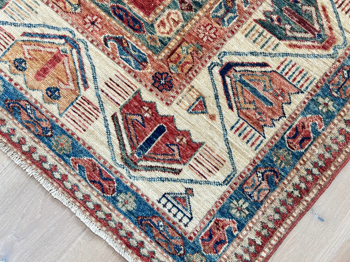 Large Ghazni Kazak Rug