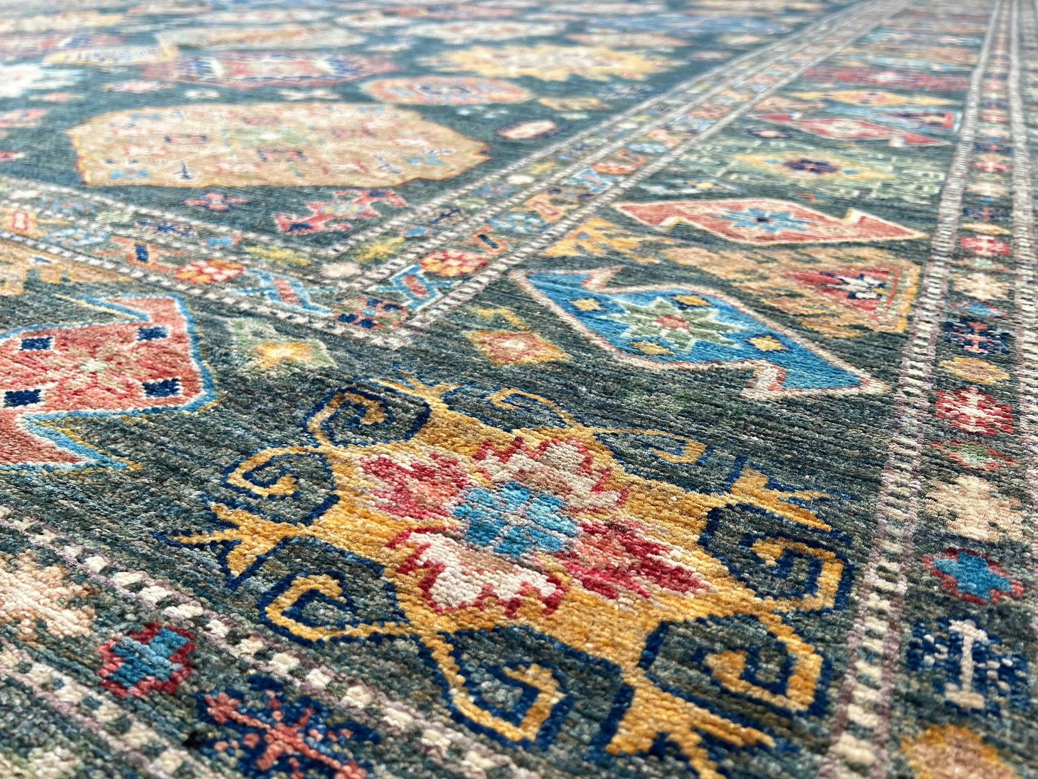 Large Ghazni Kazak Rug