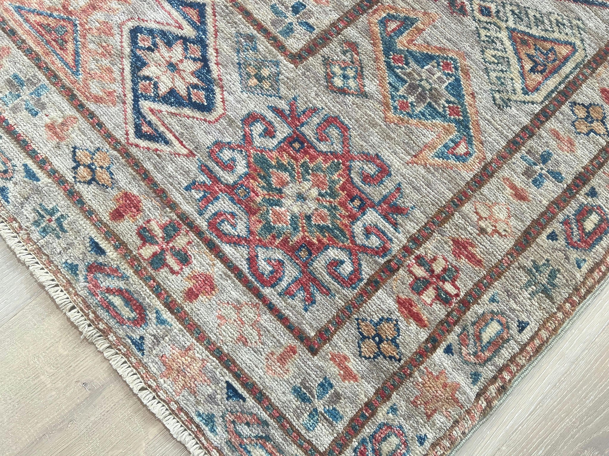Large Ghazni Kazak Rug