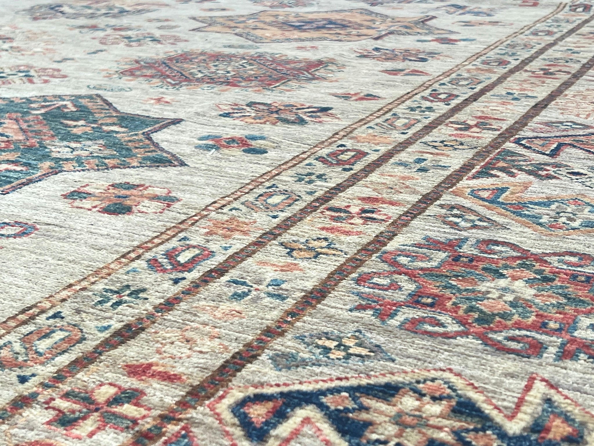 Large Ghazni Kazak Rug