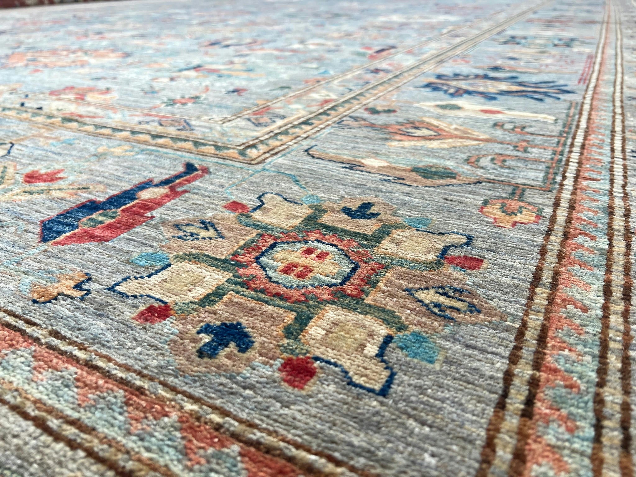Large Ghazni Kazak Rug