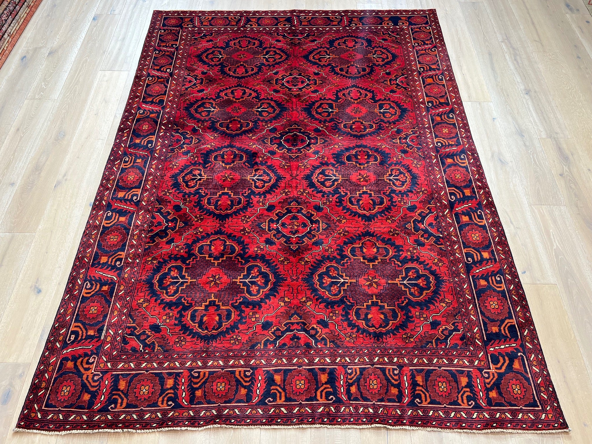 Fine Afghan Khamyab Rug