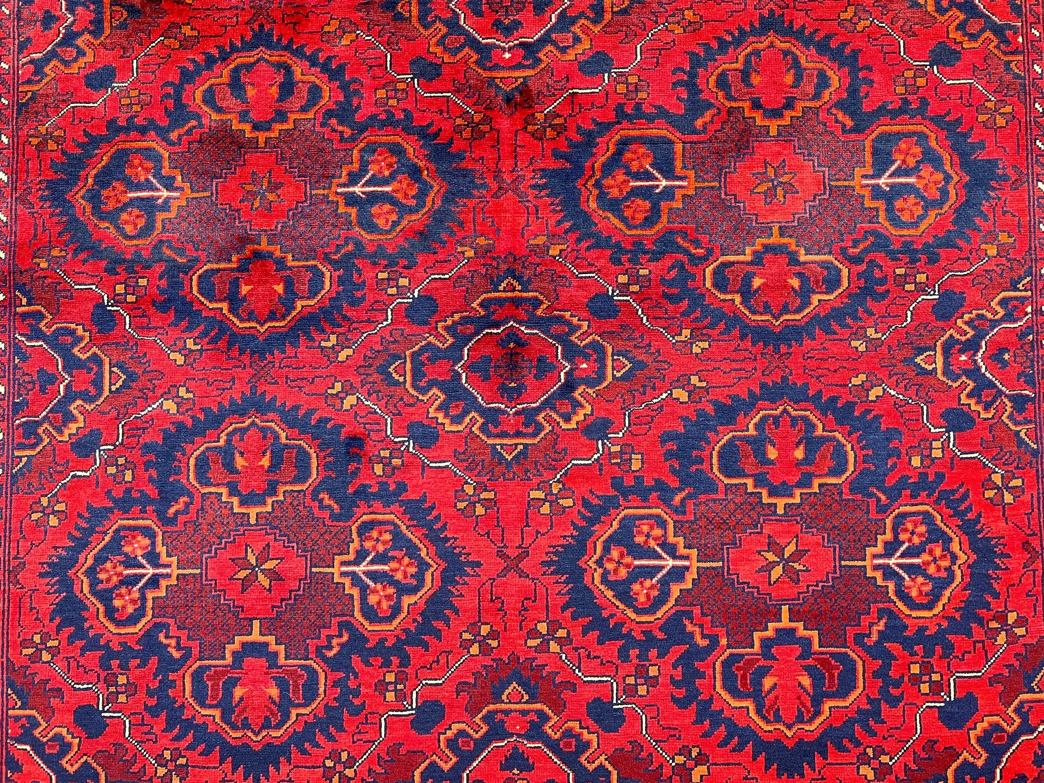 Fine Afghan Khamyab Rug