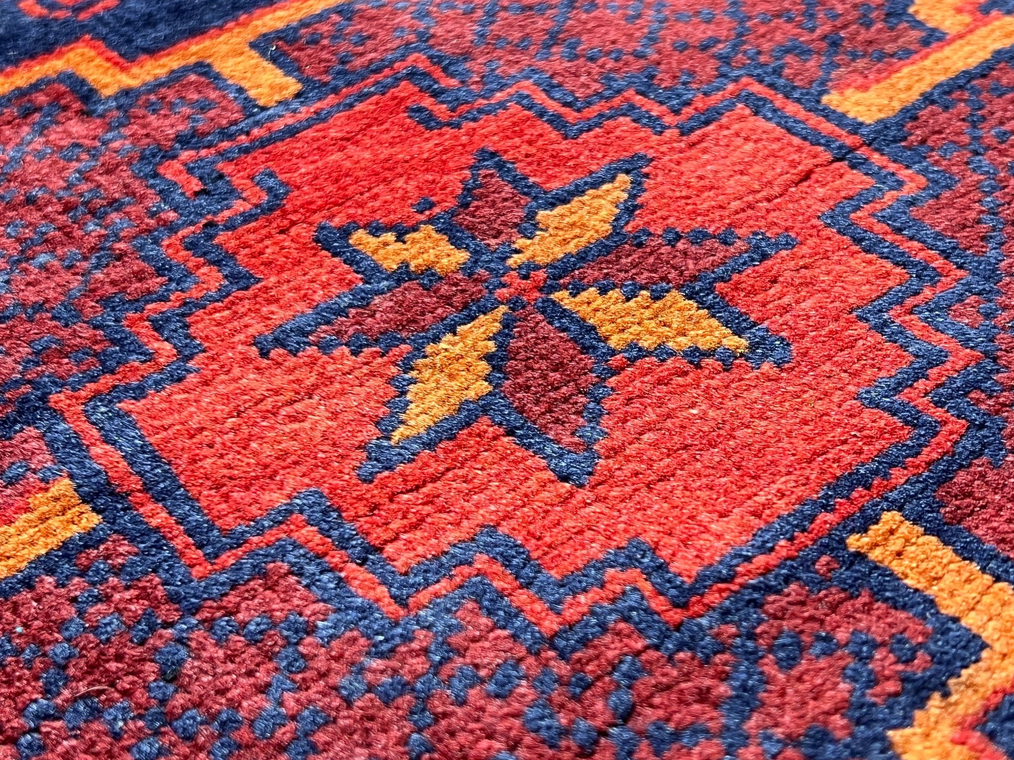 Fine Afghan Khamyab Rug