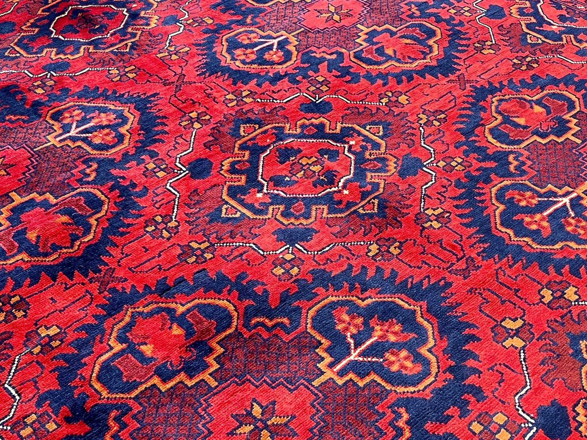 Fine Afghan Khamyab Rug