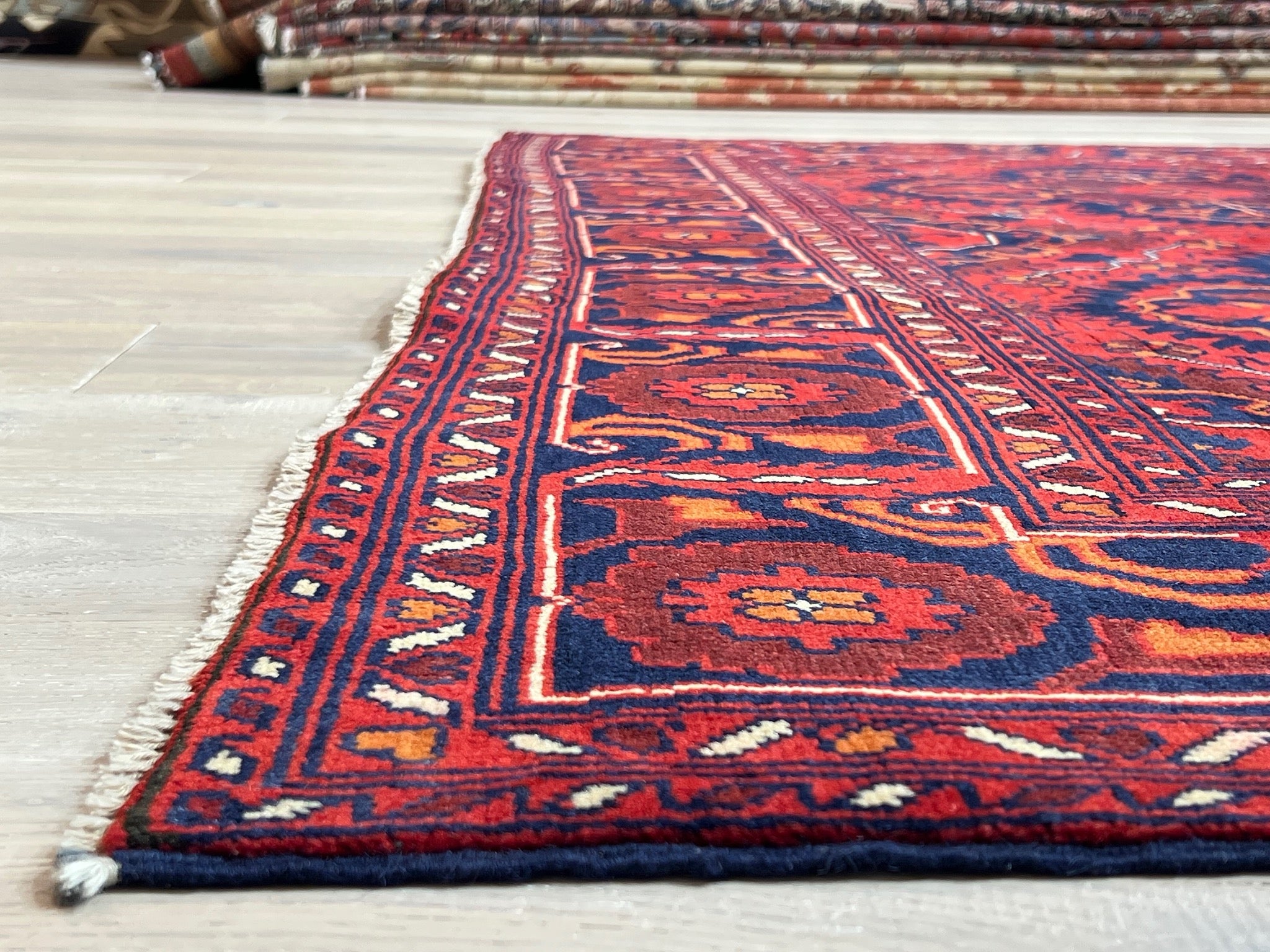 Fine Afghan Khamyab Rug