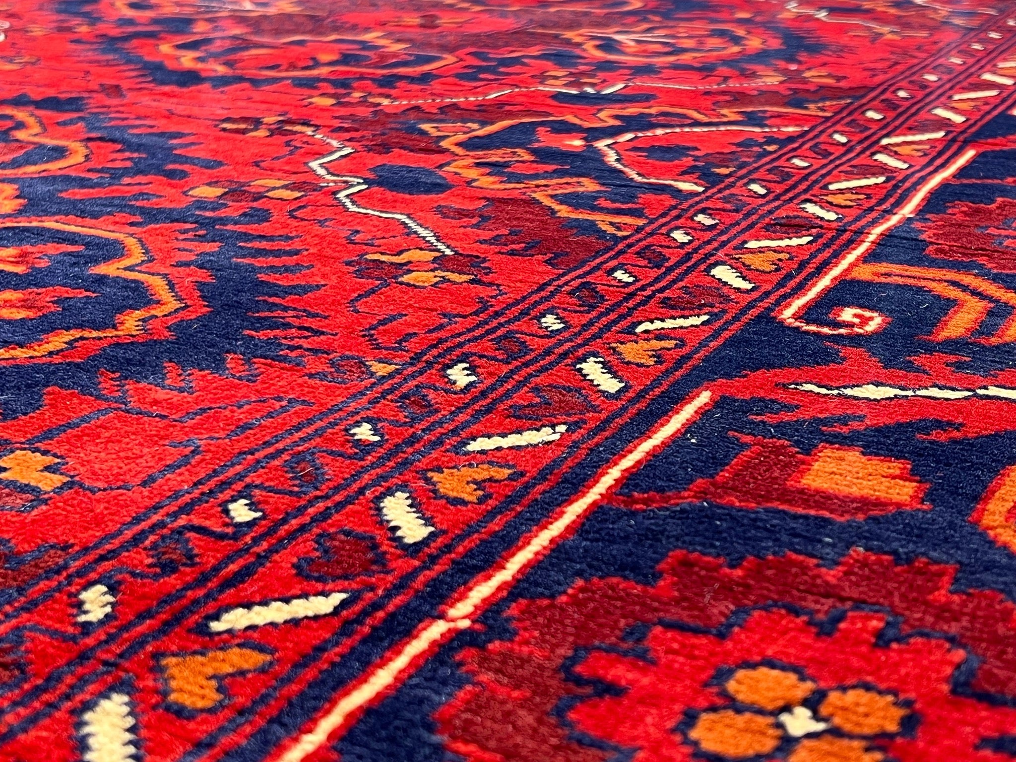 Fine Afghan Khamyab Rug