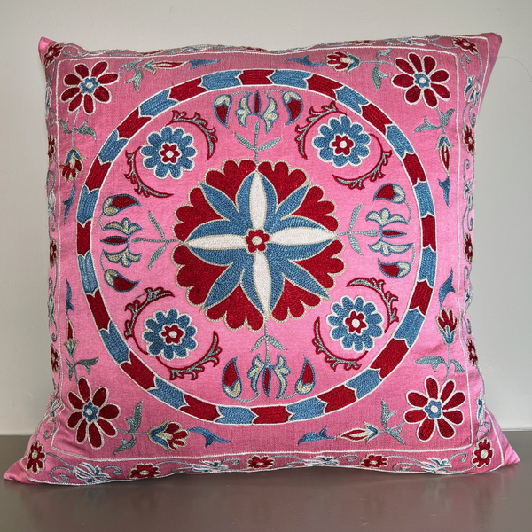 Suzani Silk Cushion