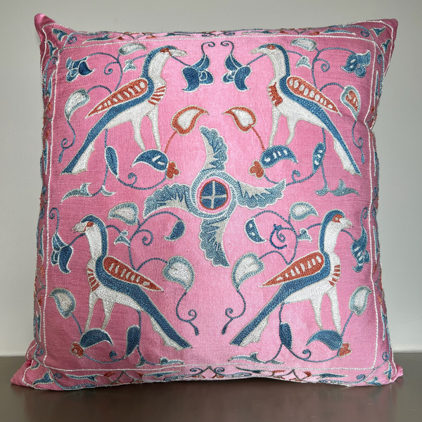 Suzani Silk Cushion